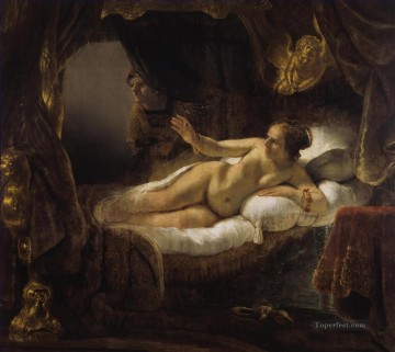 Danae Rembrandt Oil Paintings